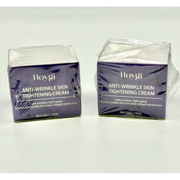 Hoygi Anti wrinkle Skin Tightening Cream (2-Pack) 1.76 Oz Exp 4/28 New Unused - Picture 1 of 5